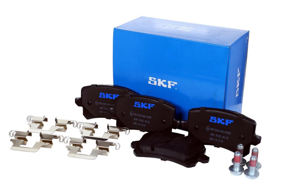 Jeu de 4 plaquettes de frein SKF ref. VKBP 90023